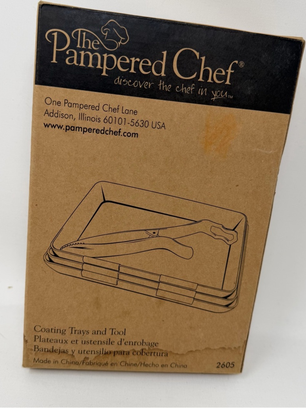 NEW PAMPERED CHEF COATING TRAYS - Picture 7 of 10